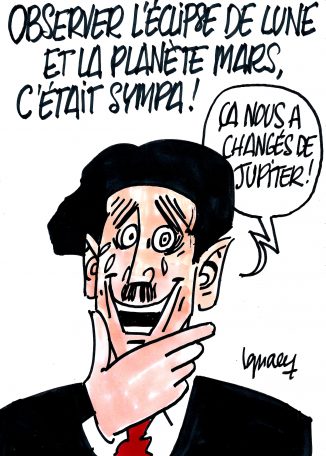 Ignace - L'éclipse de lune et Mars, c'était sympa !