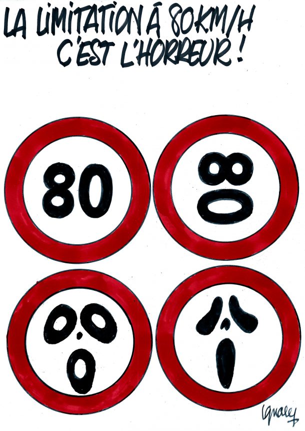 Ignace - La limitation à 80 km/h, c'est l'horreur !