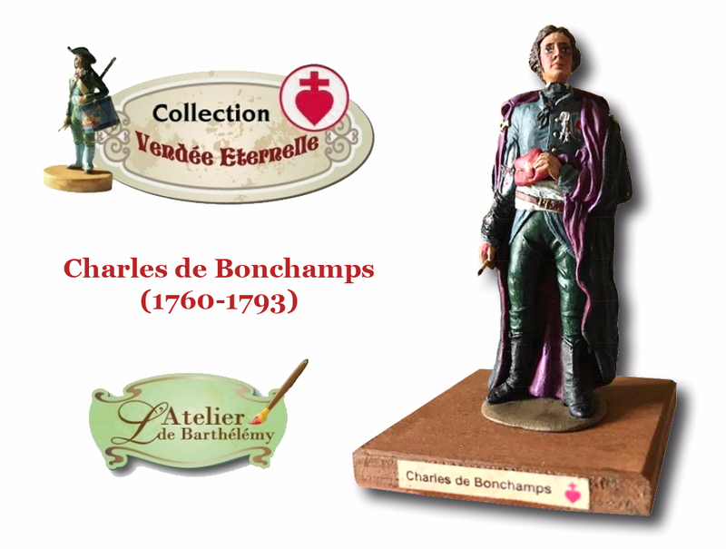 Porte-drapeau Bonchamps Vendée – Figurine Guy Renaud – Toy Soldier