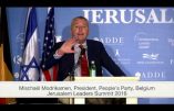 Enquête (2) C’est au “Jerusalem Leaders Summit” qu’a été imaginé “The Movement” présidé par Mischaël Modrikamen, ex-président de la synagogue libérale de Bruxelles
