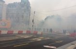 Acte VII à Rouen – Les gendarmes lancent les grenades lacrymogènes, premiers affrontements