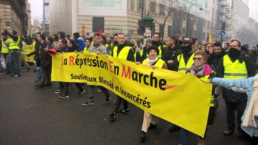 Acte Xi à Paris Enorme Foule Plusieurs Cortèges Se