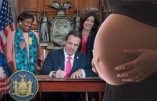 New York devient l’abominable capitale de l’avortement !