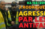 Vidéo de l’agression de Jérôme Rodrigues par les antifas durant l’acte XII