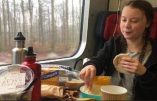 L’imposture Greta Thunberg : l’icône des écologistes mange du pain en plastique et des fruits hors saison