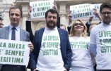 La légitime défense reconnue par la loi. Salvini : « Très beau jour pour les Italiens »