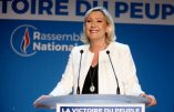 Marine Le Pen se réjouit mais son parti perd un député européen en comparaison de 2014