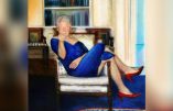 Un tableau de Bill Clinton travesti en femme a été retrouvé chez son ami le pédophile Jeffrey Epstein