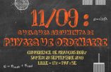 28 septembre 2019 à Lille – Conférence « 11/09 : quelques arguments de physique ordinaire »