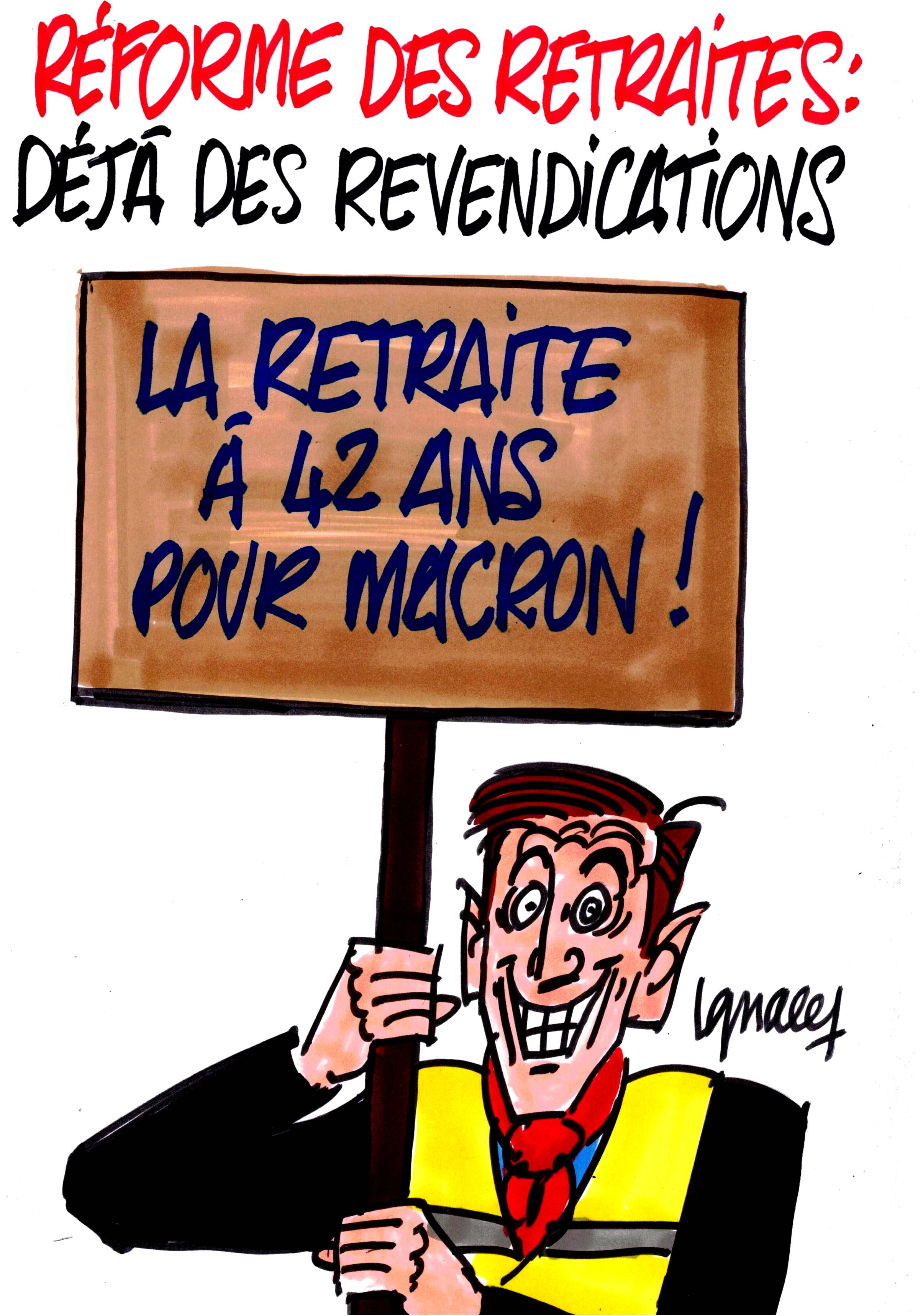 Ignace - Réformes des retraites : déjà des revendications