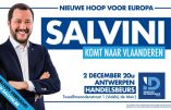 2 décembre 2019 – Matteo Salvini à Anvers