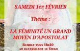 1er février 2020 à Rennes – “La féminité, un grand moyen d’apostolat”