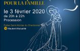 3 février 2020 à Paris – Procession pour la Famille
