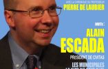 Alain Escada sera sur TV Libertés ce mercredi 4 mars 2020