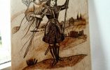 Caleana Major rend hommage à sainte Jeanne d’Arc