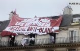 A la manif « Justice pour Adama », une banderole déployée « Justice pour les Victimes du racisme anti-blanc »
