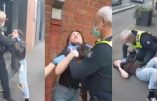 Violence policière inouïe contre une femme qui ne porte pas de masque