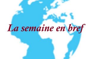 16-22 mars 2023, la semaine en bref