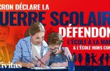 L’école à la maison, c’est fini