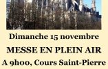 15 novembre 2020 à Nantes – Nous voulons la Messe !