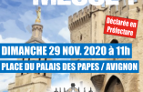 Dimanche 29 novembre 2020 à Avignon – Messe en plein air à 11 H 00 place du Palais des Papes