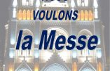 15 novembre 2020 à Nice – Nous voulons la Messe !