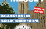 Samedi 21 novembre 2020 à 15h à Quimper – Nous voulons la Messe !