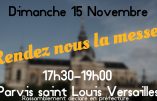 15 novembre 2020 à Versailles – Nous voulons la Messe !