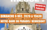 6 décembre 2020 à Hennebont (Bretagne) – Nous voulons la Messe