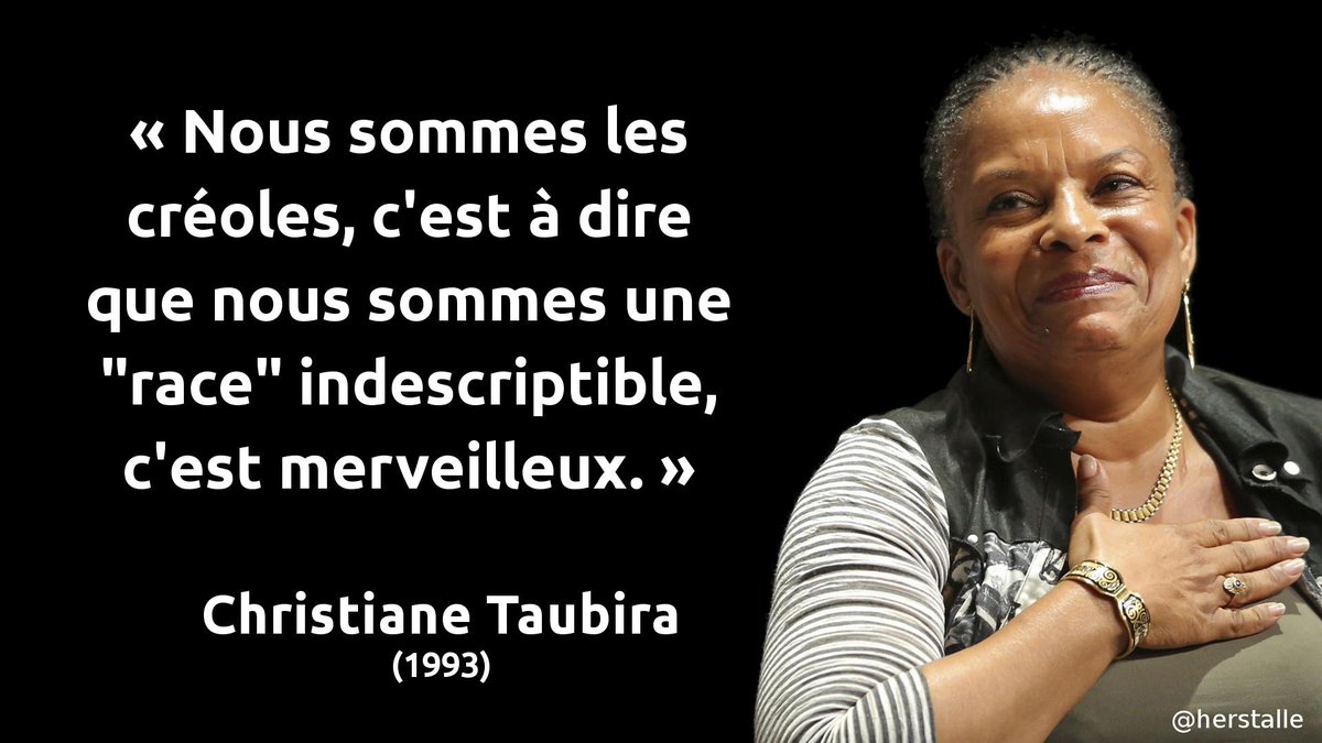 Christiane Taubira défend le capital génétique de la