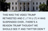La vidéo que Trump avait retweetée avant la fermeture de son compte Twitter le 8 janvier dernier