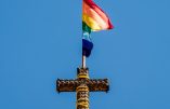 Le lobby LGBT à l’assaut du monde conciliaire : à Innsbruck, le drapeau arc-en-ciel décore les églises