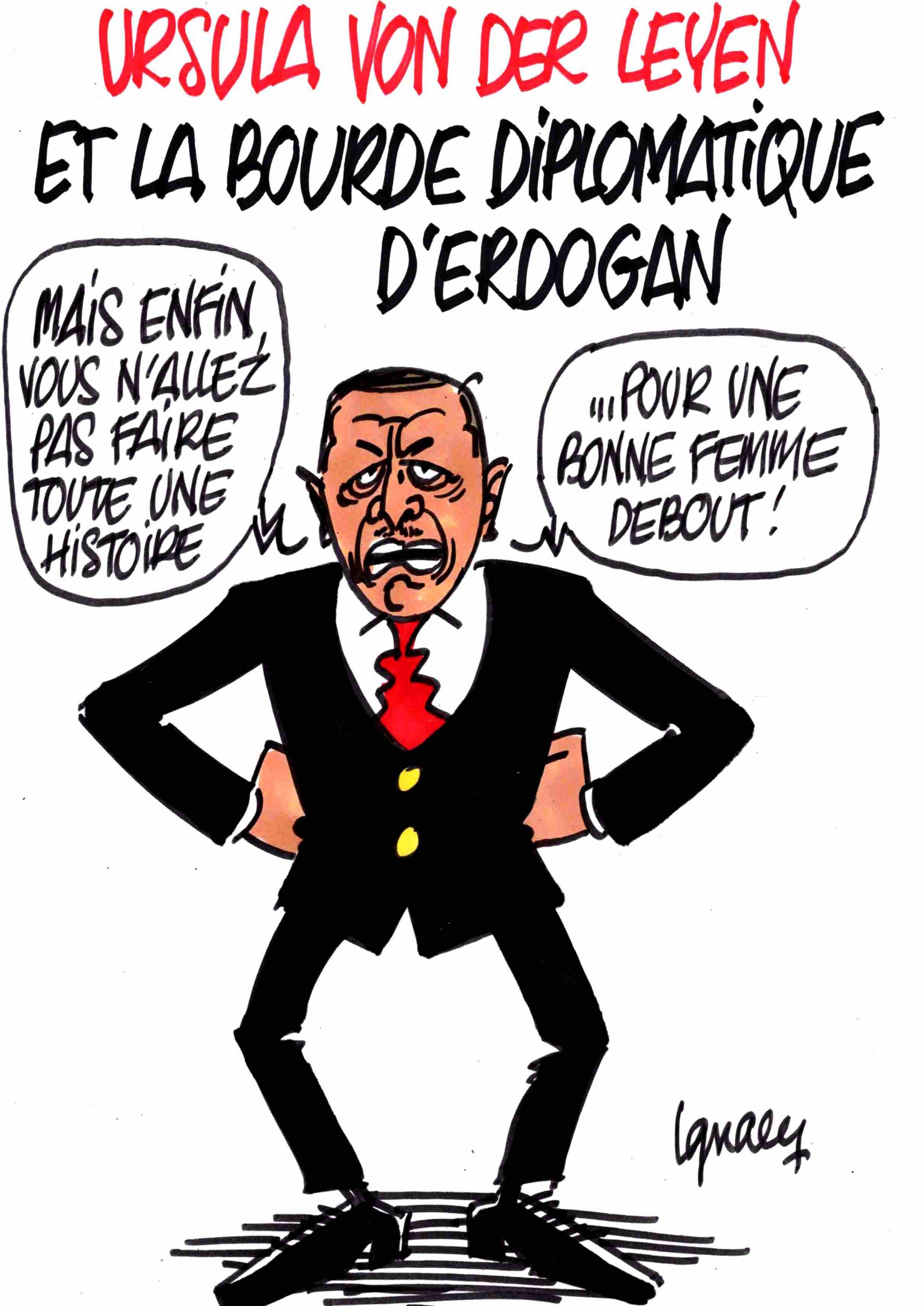 Ignace - Pas de siège pour Van Der Leyen