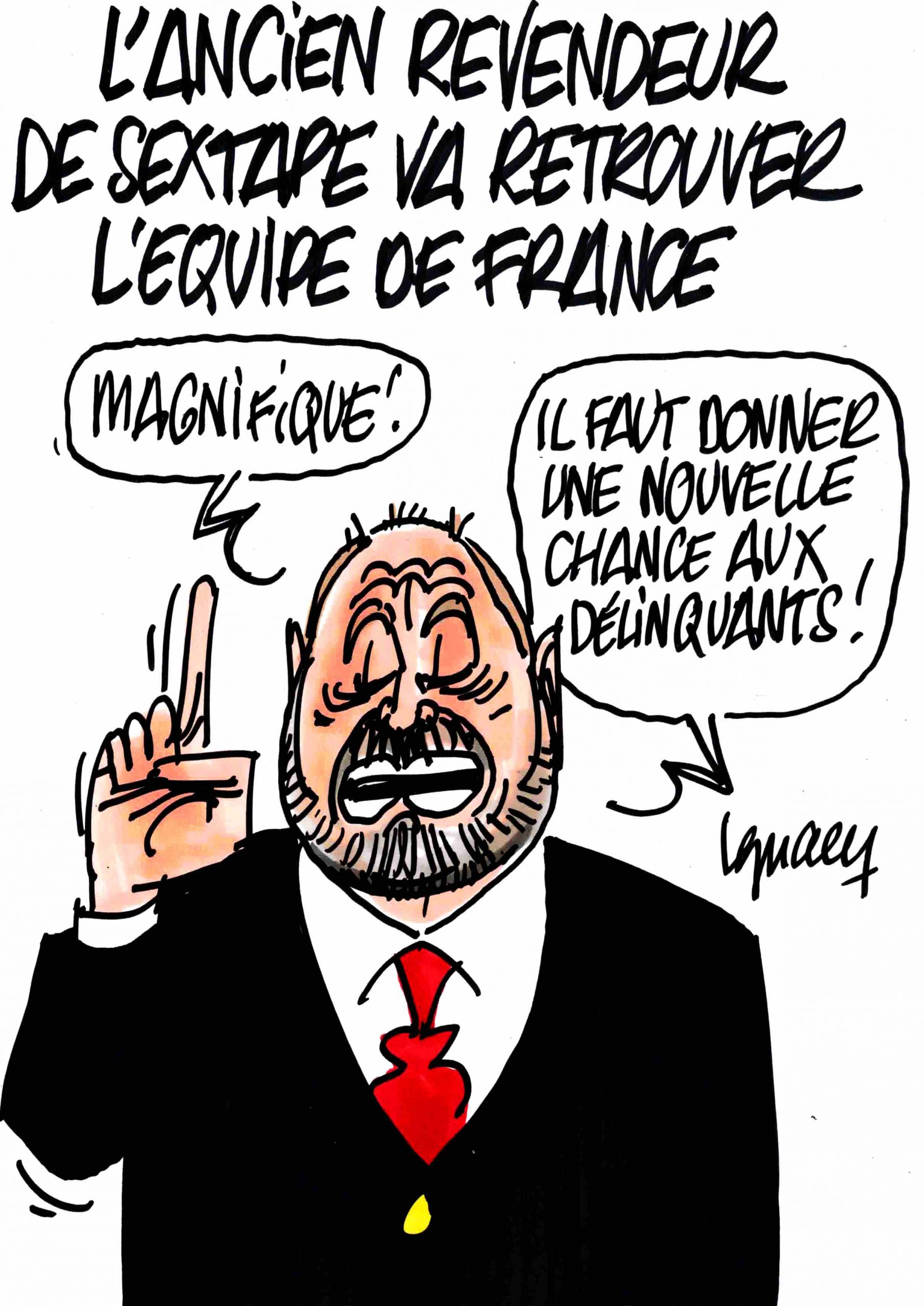 Ignace - L'équipe de France fait de la réinsertion