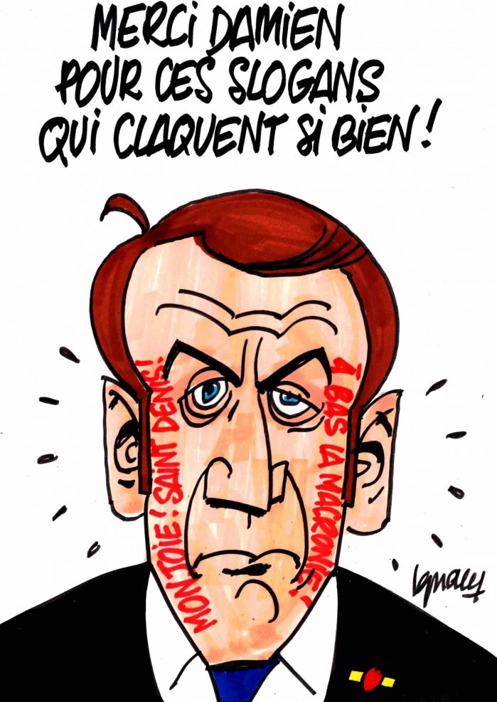 Ignace - Merci Damien pour ces slogans qui claquent si bien !