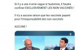 Le mondialiste et transhumaniste Laurent Alexandre voudrait reconfiner exclusivement les non-vaccinés