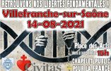 14 août à Villefranche-sur-Saône – Retrouvons nos libertés fondamentales !