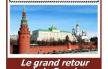 13 décembre 2021 à Paris – Conférence “Le grand retour de la Russie”