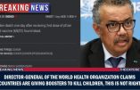 Le Directeur-Général de l’OMS balance tout : certains pays utilisent les thérapies géniques prophylactiques de Pfizer pour tuer des enfants