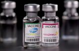 FILE PHOTO: Vials with Pfizer-BioNTech and AstraZeneca coronavirus disease (COVID-19) vaccine labels are seen in this illustration picture taken March 19, 2021. REUTERS/Dado Ruvic/Illustration/File Photo