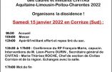 Journée de formation/cohésion des cadres et militants de Civitas à Brive le 15 janvier 2022