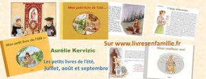 Mes petits livres de l’été, juillet, août et septembre avec Aurélie Kervizic