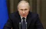 Poutine prédit un changement des élites en Europe
