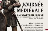 24 juillet 2022, journée médiévale à Sauve