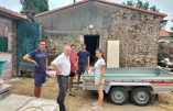 La Chapelle Basse Mer (44) : Mémoire et Futur restaure la grange dimière du bourg