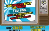 1er octobre 2022 à Paris – Manifestation « Libérons l’info »