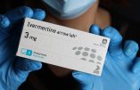 CORONAVIRUS , COVID-19 , ILLUSTRATION MEDICAMENT IVERMECTINE / L'ivermectine est un médicament utilisé pour traiter des parasitoses, comme la gale. L'ivermectine est un anthelminthique dérivé des avermectines isolées à partir de la fermentation de Streptomyces avermitilis. Elle appartient au groupe des lactones macrocycliques.