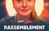 20 octobre 2022 à Nancy – Rassemblement pour Lola