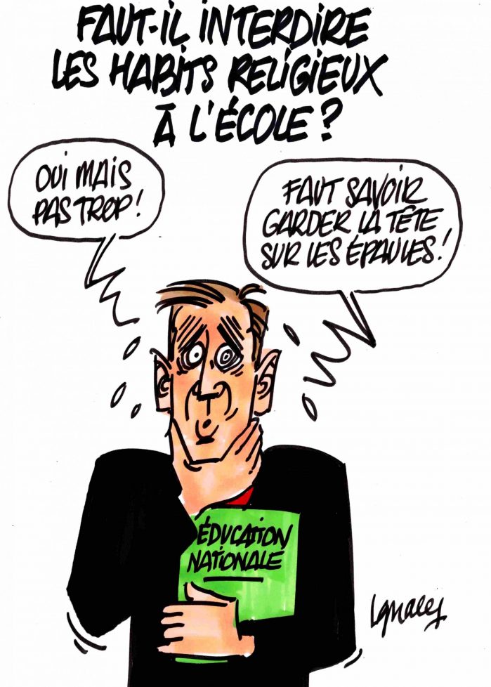 Ignace - Faut-il interdire les habits religieux à l'école ?