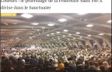 Pèlerinage de la FSSPX à Lourdes : certains grincheux s’interrogent sur la présence des traditionalistes dans le sanctuaire